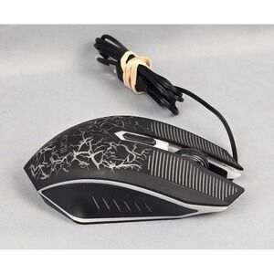 CHONCHOW RGB Gaming Mouse Wired USB LED Light Up Optical PC Computer Mouse